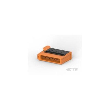Te Connectivity RITS CONN. PLUG ASSY 7P ORANGE 3-1473562-7